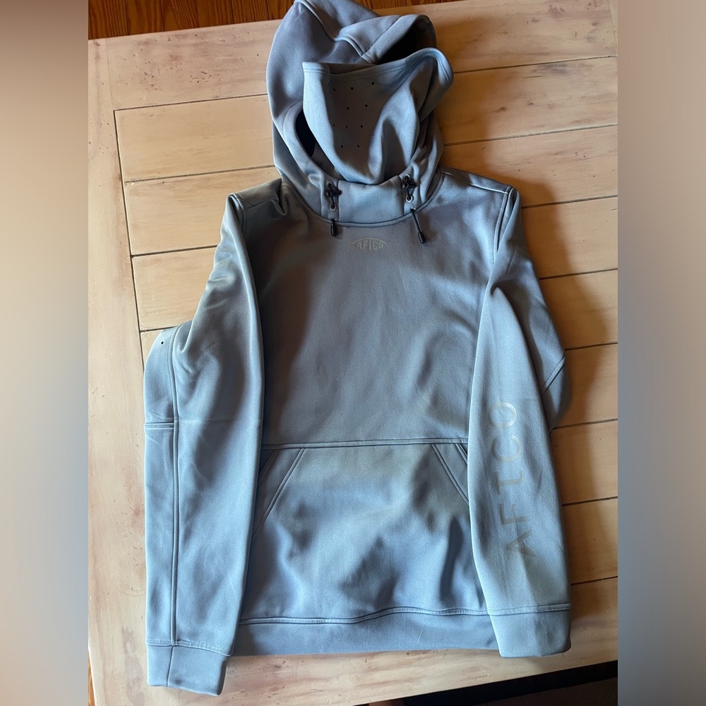 AFTCO Reaper Sweatshirt, Women’s, Slate Blue, Medium.